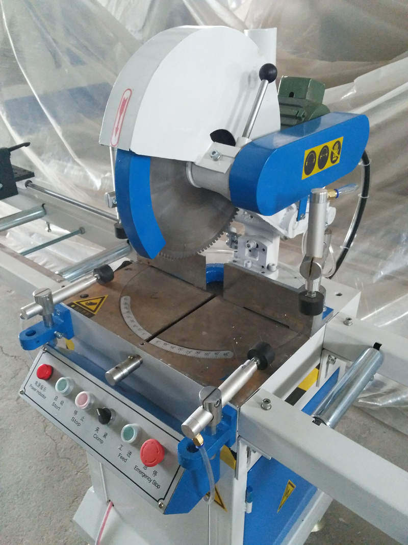 Single Head Cutting Saw Aluminum Window Machine