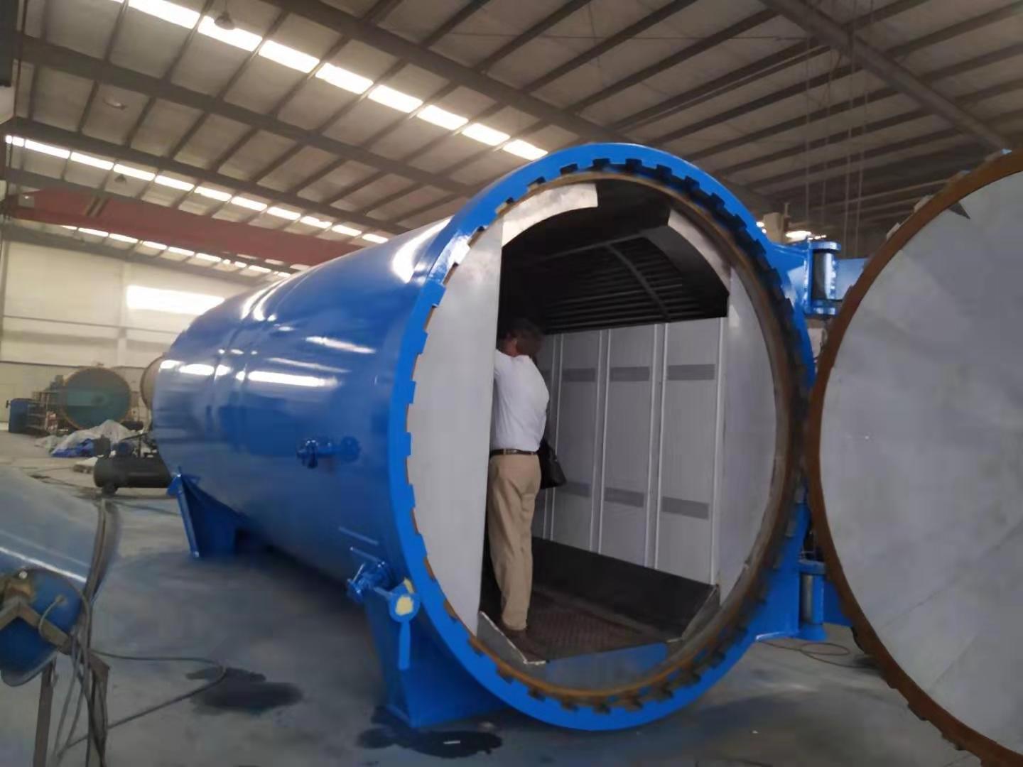 2500X5000mm Laminated Glass Autoclave Factory with Ce/PED Certificate