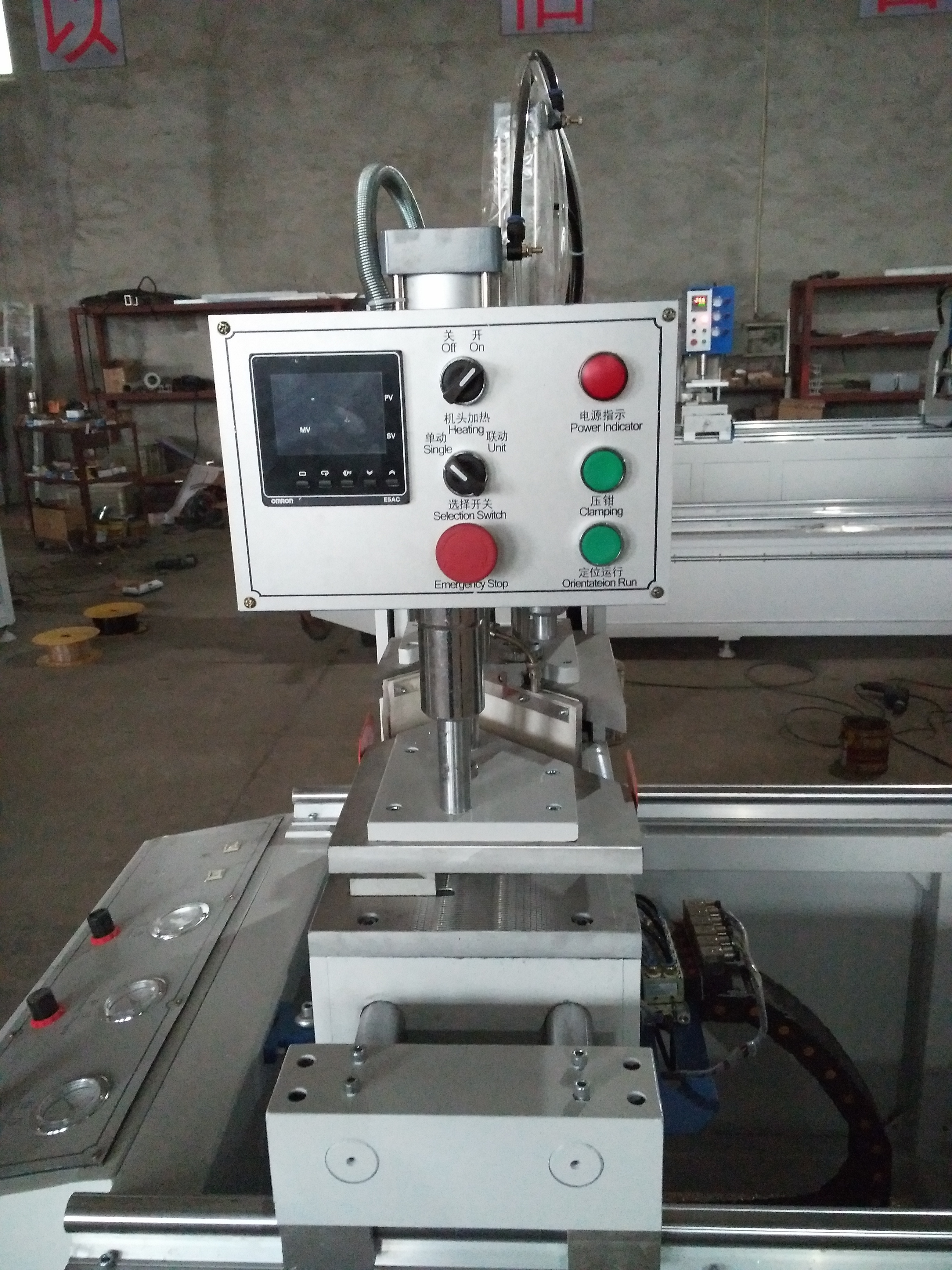 Double Head Welding UPVC window making Machines