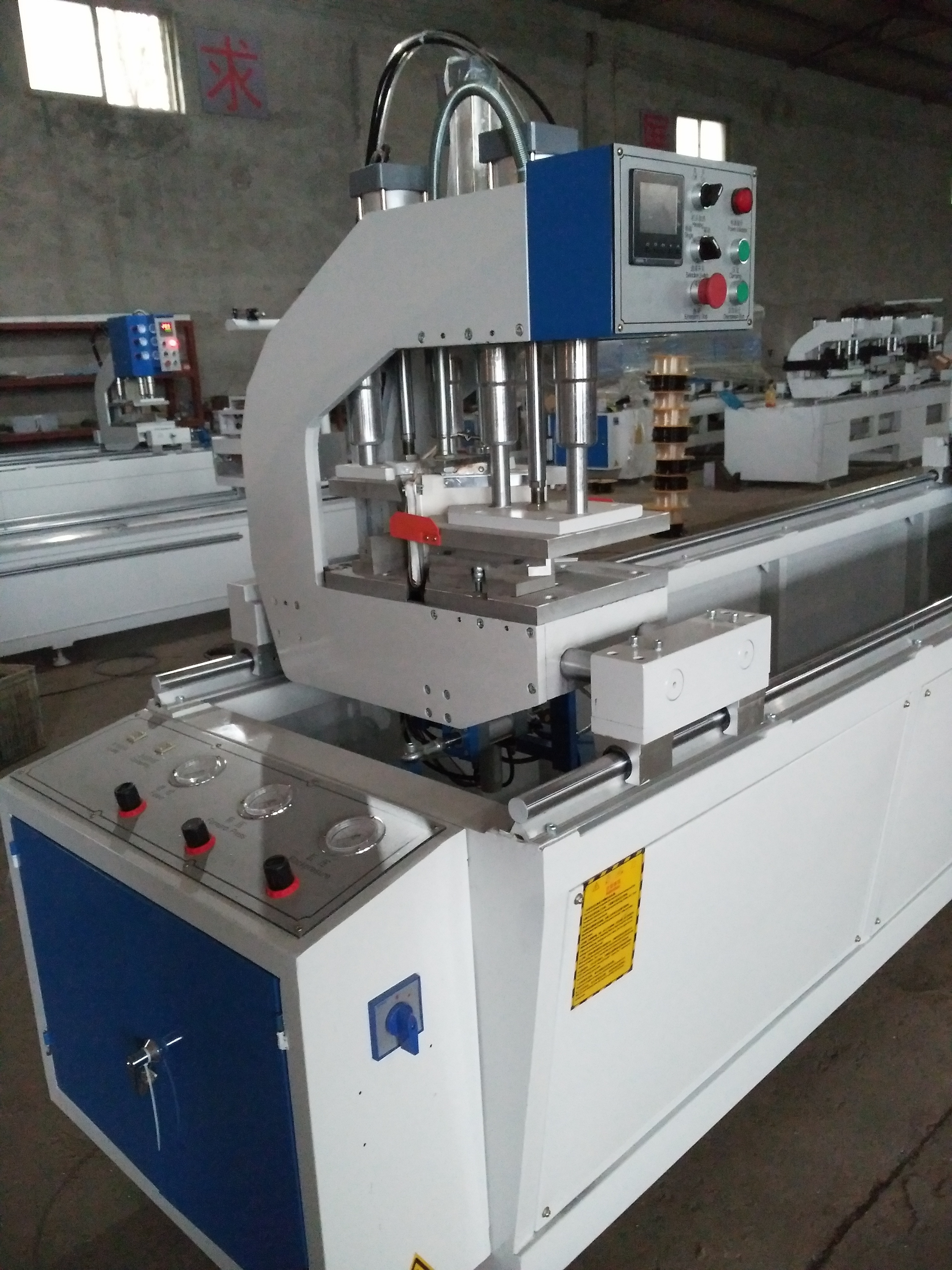 Double Head Welding UPVC window making Machines