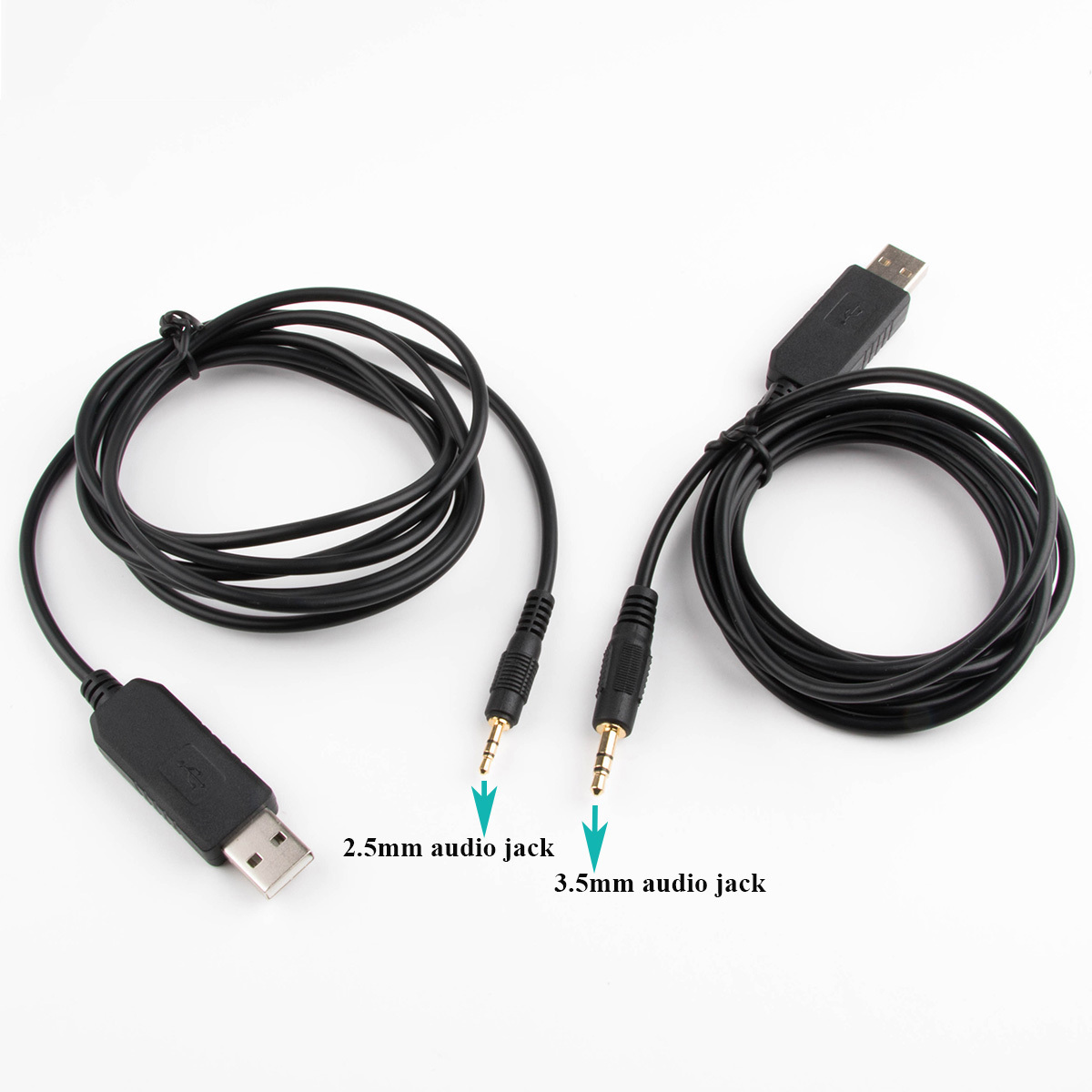 CP2102 USB to UART TTL TRS 3.5mm 2.5mm Stereo Audio Jack Plug TTL 3.3V Serial Programming Cable