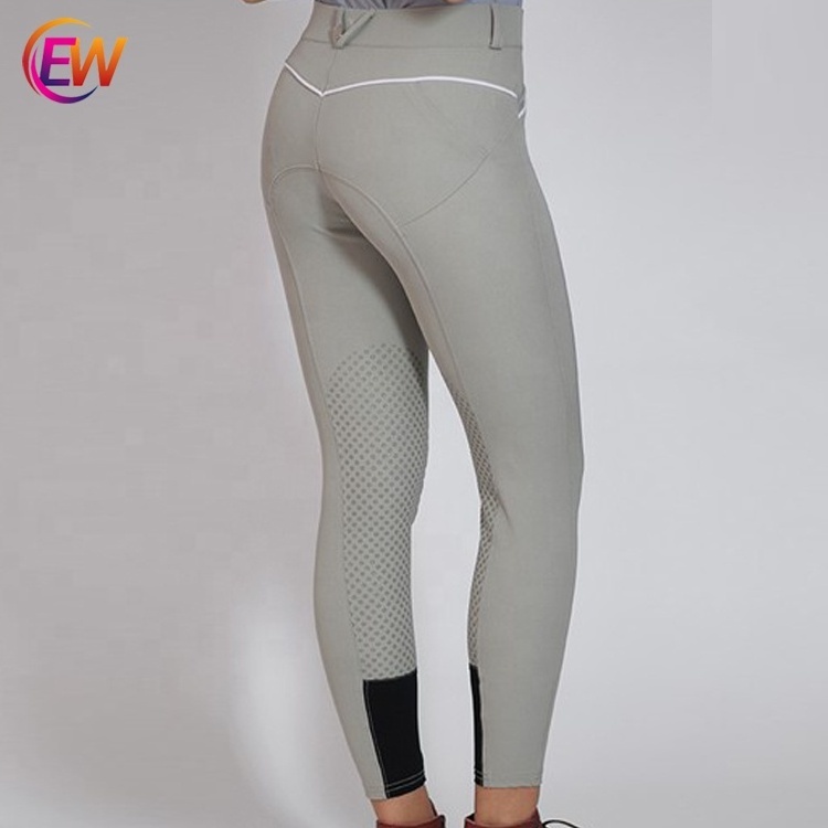 Horse OEM Women Active Silicone Grip Full Seat Competition Breeches, Horse Riding Leggings