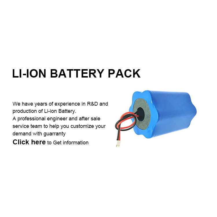 High Quality Custom 18650 11.1v 7500mah Li-ion Lithium Battery Pack