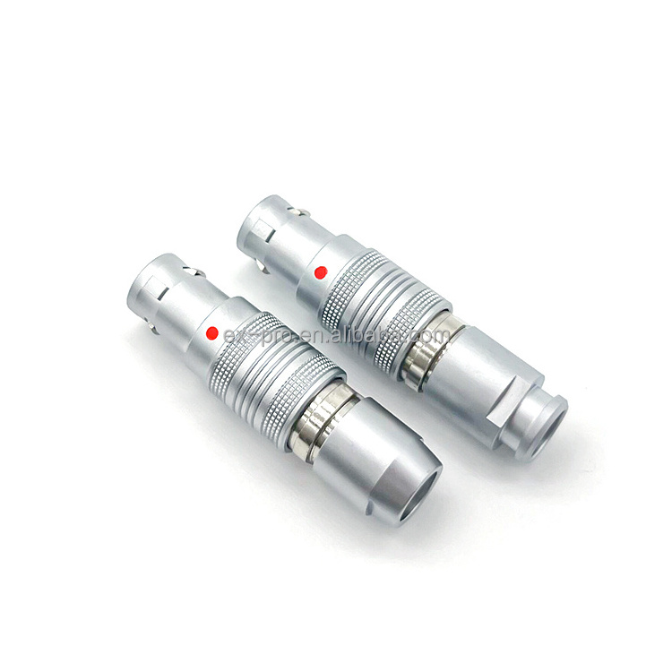 M12 FGG 1B 5Pin B Series Push Pull Self-Locking Connector FGG.1B.305.CLAD62 Male Straight Cable