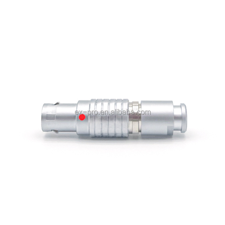 M12 FGG 1B 5Pin B Series Push Pull Self-Locking Connector FGG.1B.305.CLAD62 Male Straight Cable