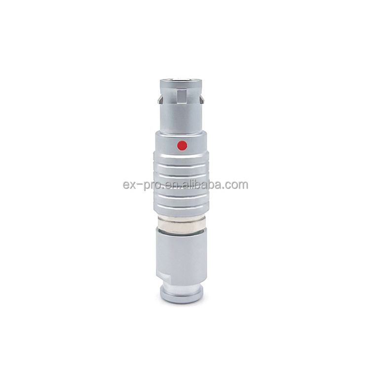 M12 FGG 1B 5Pin B Series Push Pull Self-Locking Connector FGG.1B.305.CLAD62 Male Straight Cable