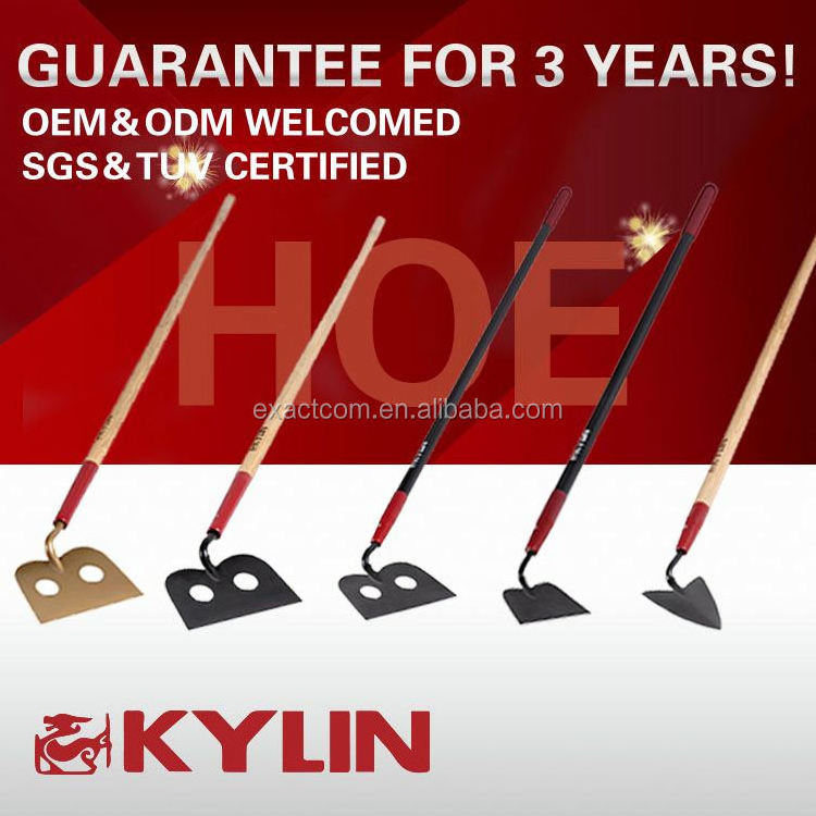 Chinese Factory Cheap Garden Hoe With Wooden Handle