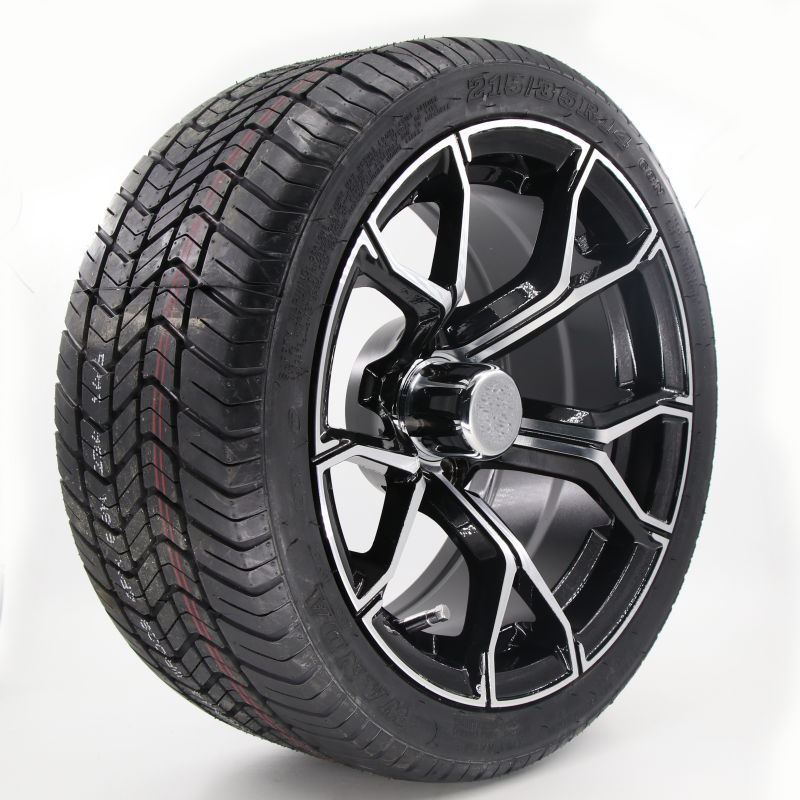 14 Inch Golf Cart Wheels And Tires Complete Tires with aluminum wheel