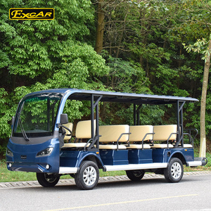 Customize 14 seater sightseeing bus new electric car china mini bus