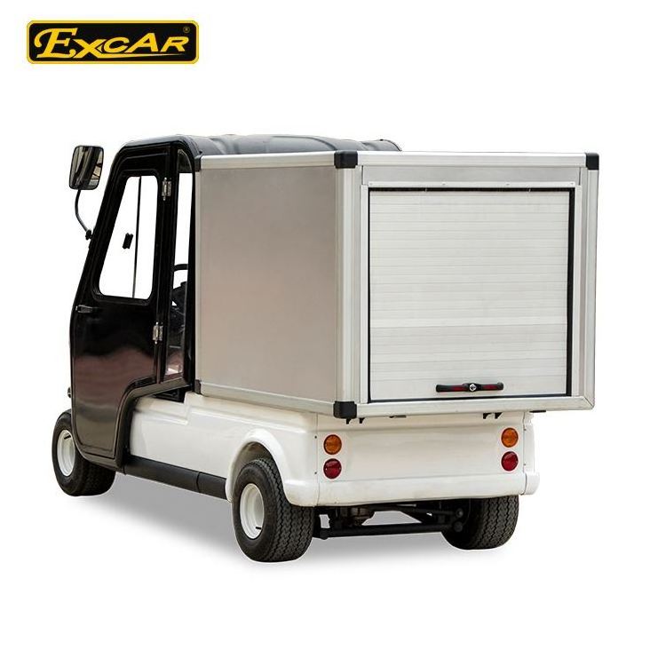 EXCAR mini electric car, electric car with cabin door, aluminum electric golf cart