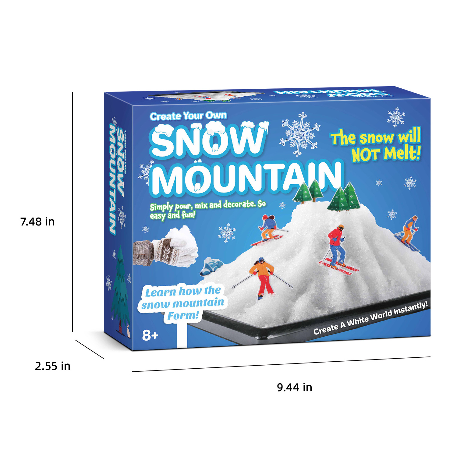 2024 New toys cpc new science toy set make your diy own snow mountain science kit for kids