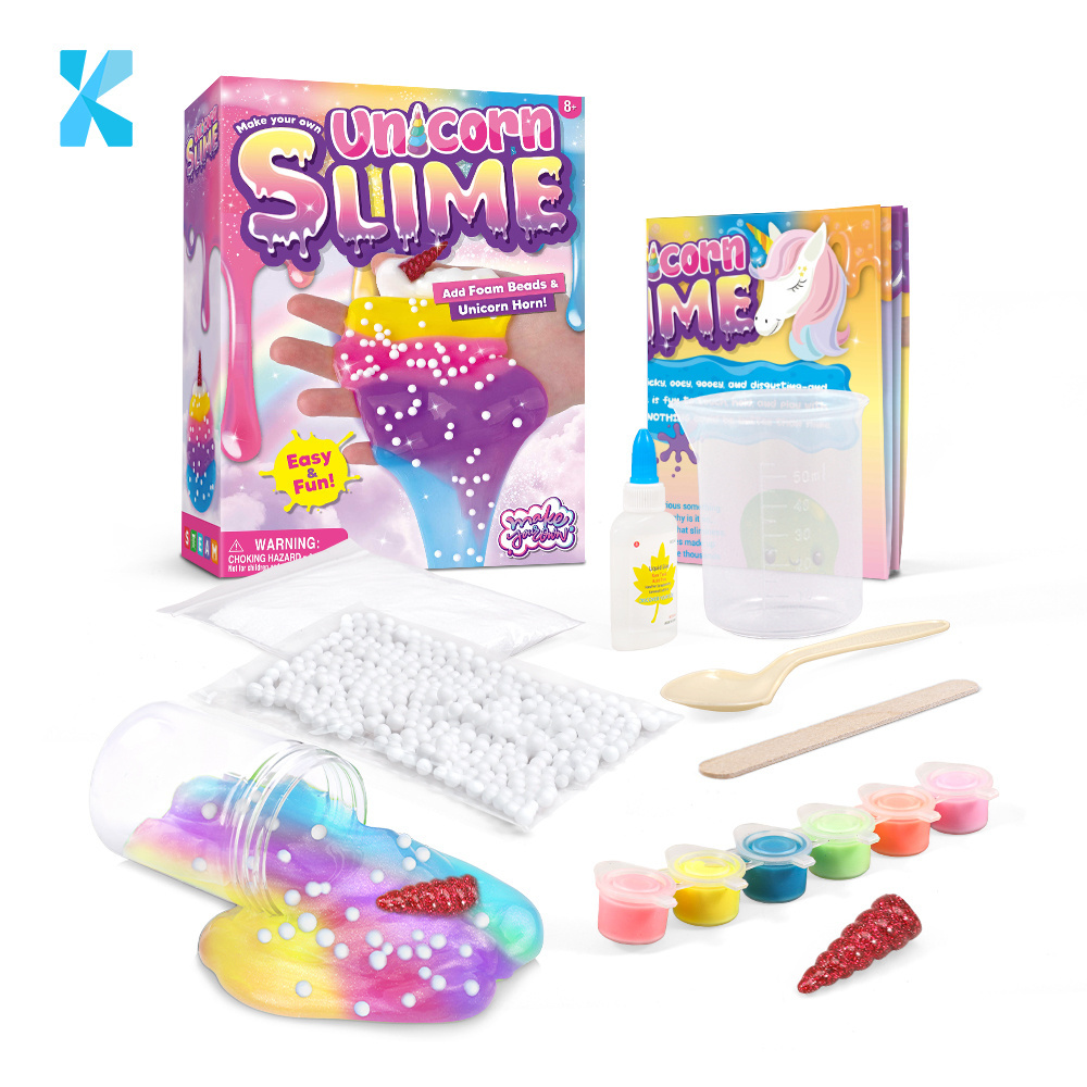 OEM Manufacturer Non toxic Cloud Slime for kids DIY slime toy for boys and girls Slime Kits