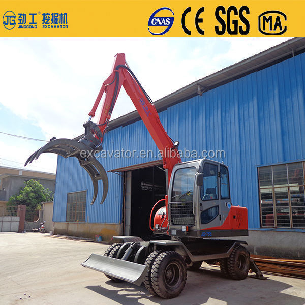 Jg90z Sugar Cane Loader Sugarcane Grab Loader for Sale Wheel Loader Pakistan Philippines Kawasaki Malaysia Uzbekistan Indonesia