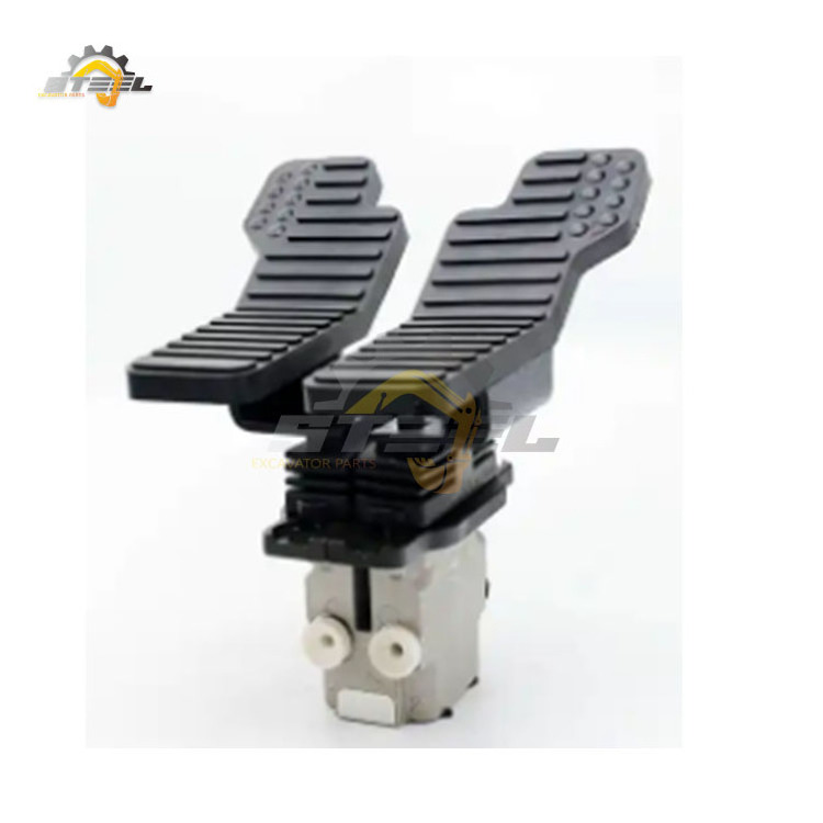 Steel excavator parts Competitive Industrial Foot Valve PC210-7 PC210-8 Hydraulic Foot Pedal Valve With Stable Brake System