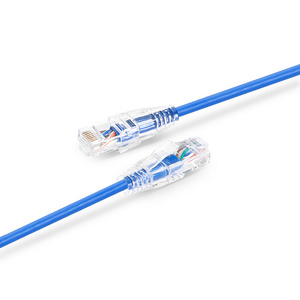 EXC slim Cat6/5e cable 28AWG super slim Cat6a patch cord utp 1M 2M thin Cat6/5e ultra thin cables for connect