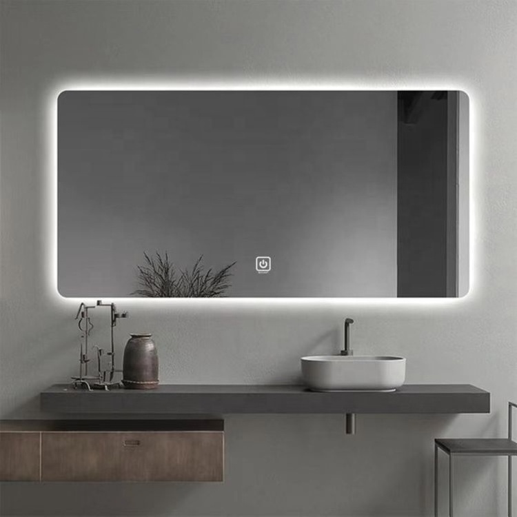 Wholesale Hotel Bathroom Mounted Smart Mirror Led Bathroom Mirror