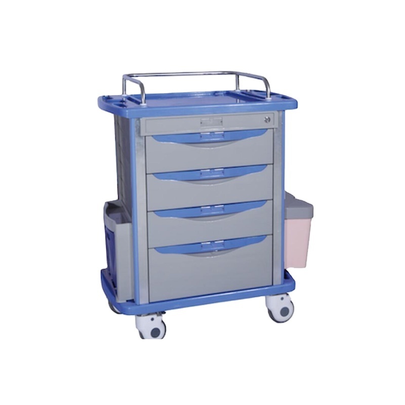 medical cart trolley, medical cart with drawer, medical used crash carts for sale