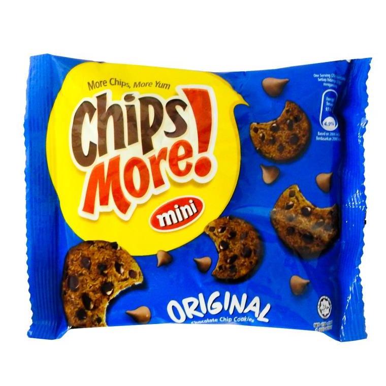 Mini Chips More! Original Chocolate Chip Cookies Crispy Biscuit 88g