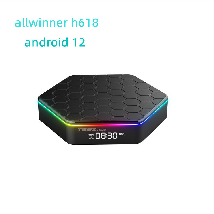 2022 Lasted Allwinner h618 Dual Band Wifi6 BT 5.0 Smart Android Tv Box 6k 4k Set Top Box T95Z PLUS tv box android 12