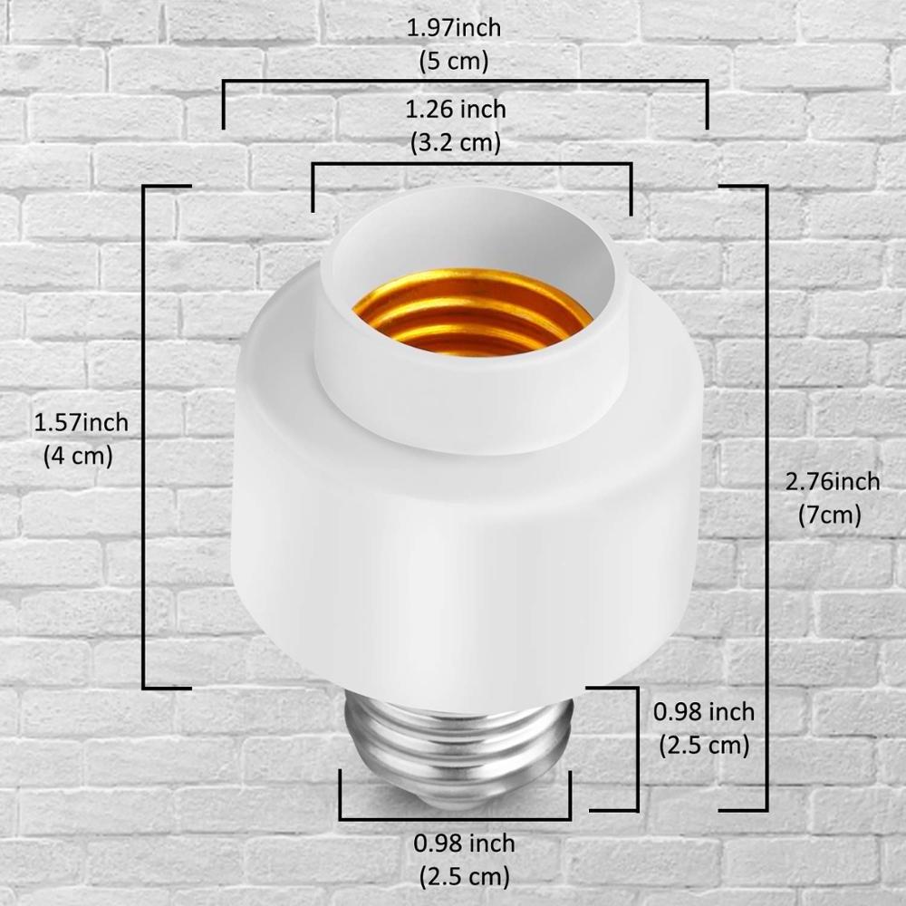 Excel Digital OEM ODM Wifi Smart Light Bulb Socket Adapter E27 E26 App Remote Amazon Alexa Google Home