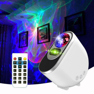 2021 Aurora Star Projector Laser Star Night Light Moon Nebula LED Starry Night Light Music Galaxy Light Projector