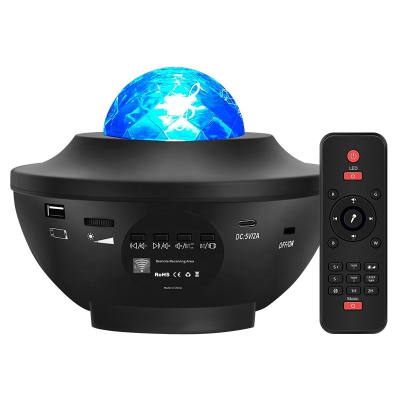 2021 Dropshipping best seller nebula ocean wave laser led star starry night light galaxy projector proyector de galaxia