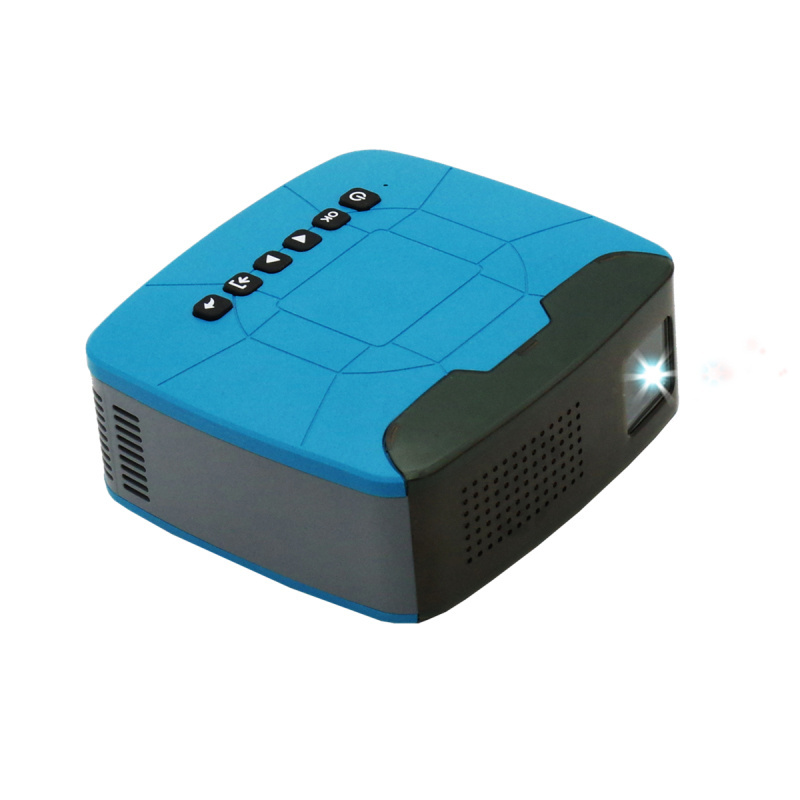 Factory price 3d Projector Hologram 600 lumens Short Throw Projector LED 4K mobile phone projector U20