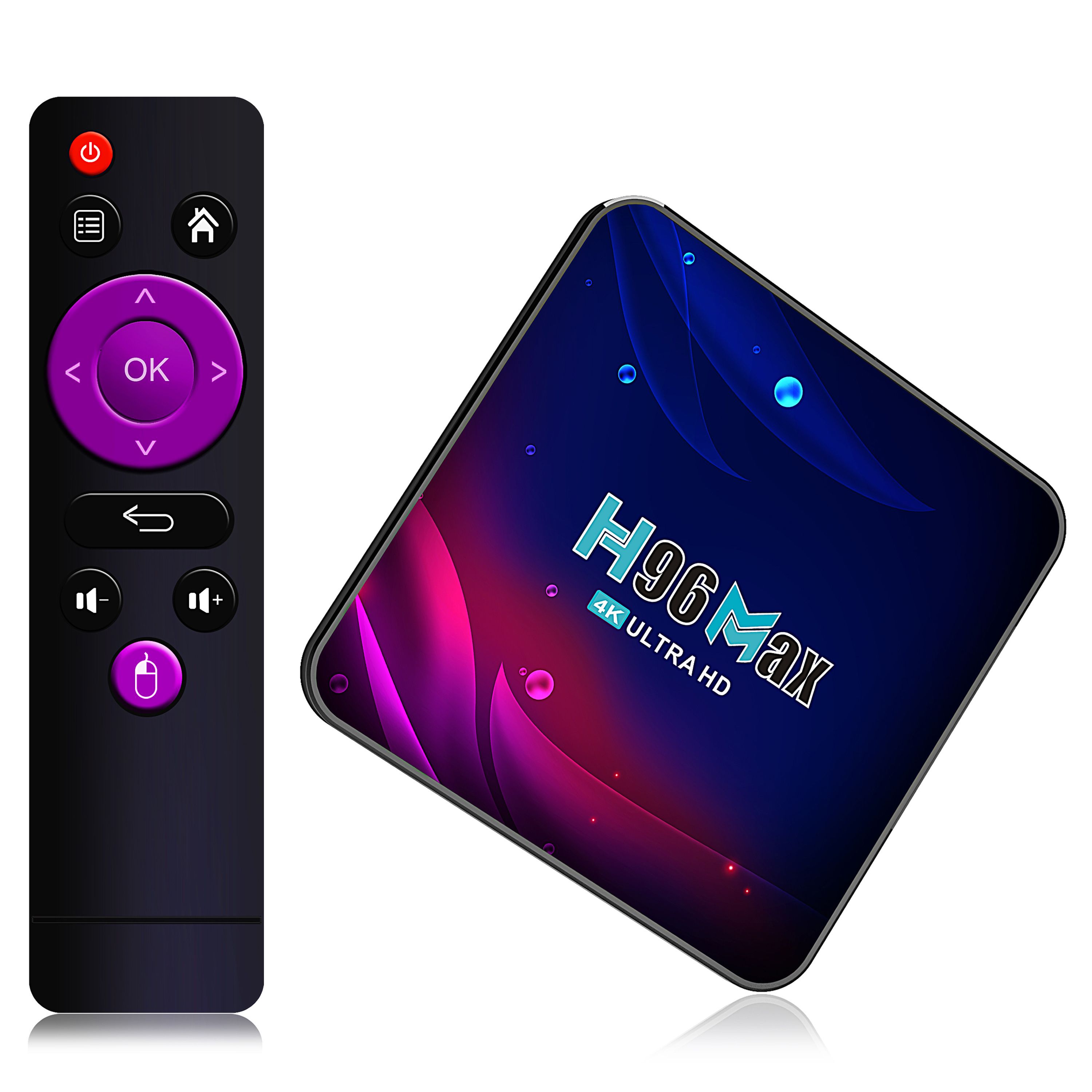 2022 China Korean tv box h96 max RK3318 android 11.0 4gb ram 64gb rom dual band wifi rooted android 11 international tv box 2022