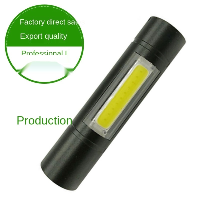 LED USB Charging belt Side light Tool light Outdoor flashlight for strong light COB Flashlight