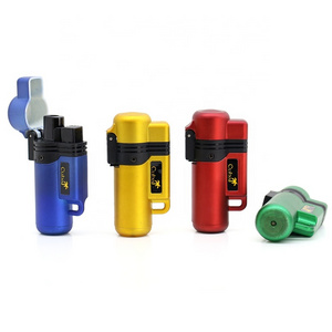 Pipe flame lighter jet  lighter five color EX-2142P torch lighter