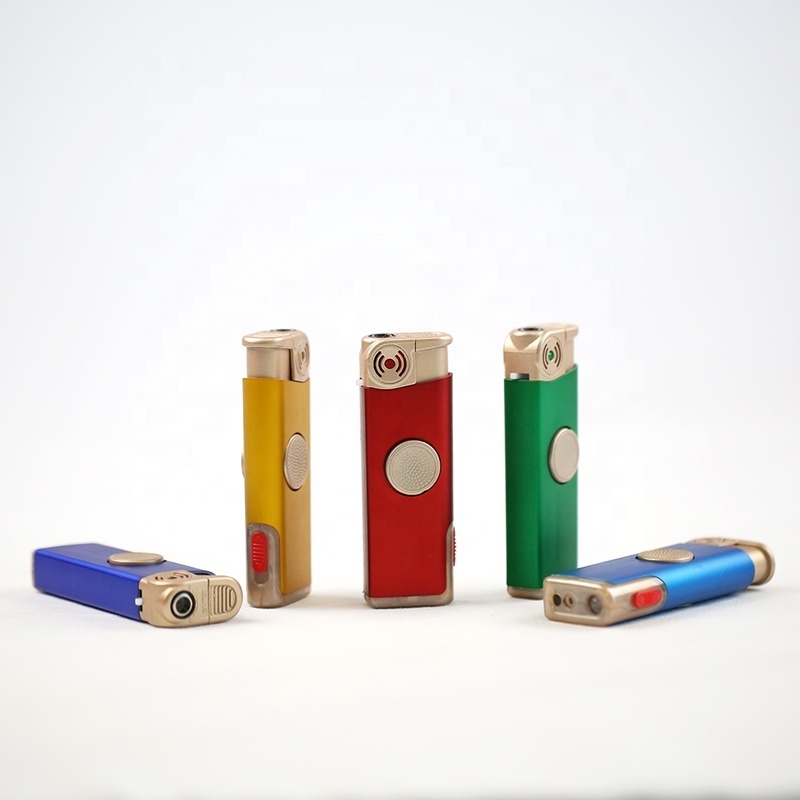 Pipe lighter jet flame  EX-2125 flashing  lighter finger spinner lighters