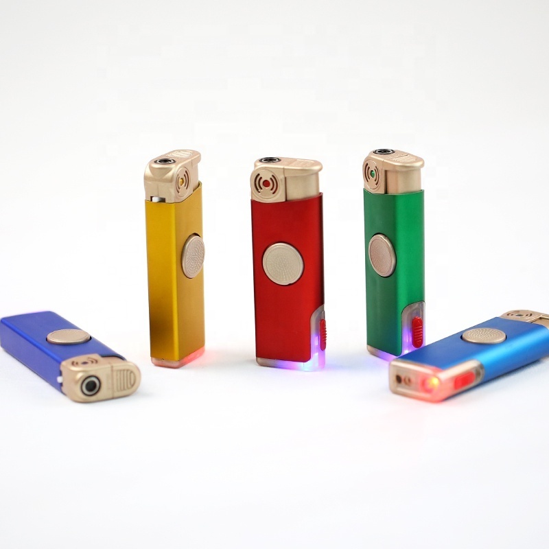 Pipe lighter jet flame  EX-2125 flashing  lighter finger spinner lighters