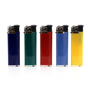 electronic slim cigarette lighter refillable ligher  plastic smoking lighters mini lighter