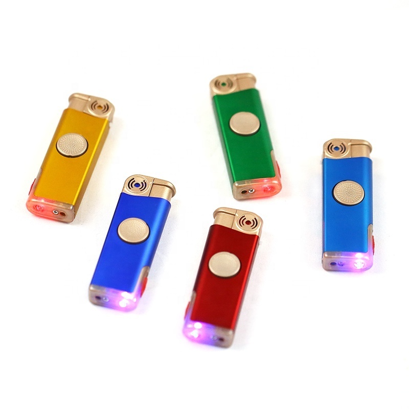 Pipe lighter jet flame  EX-2125 flashing  lighter finger spinner lighters