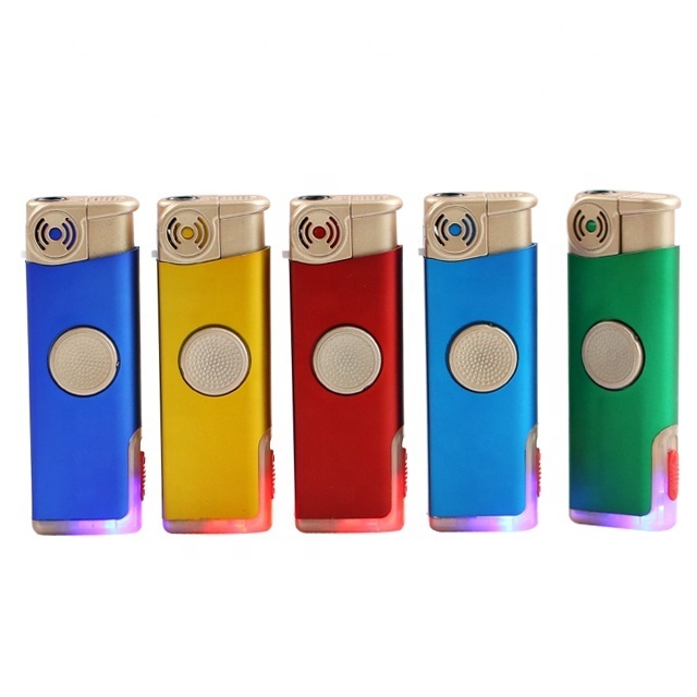 Pipe lighter jet flame  EX-2125 flashing  lighter finger spinner lighters