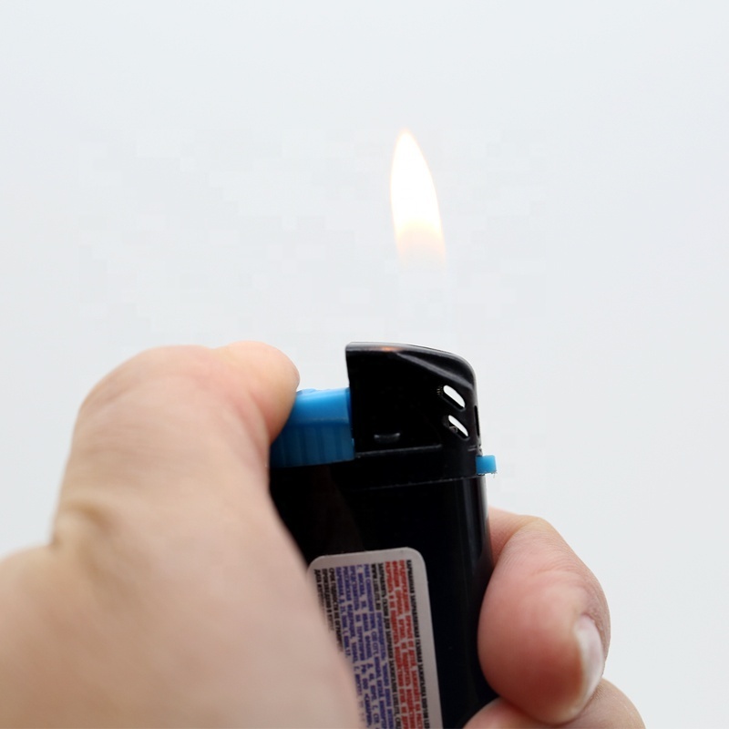 plastic lighter with LED  electronic  gas lighters EX-2151S torch lighter