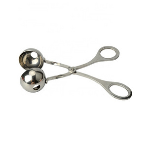 RTS In Stock Kitchen Gadgets DIY Meatball Maker Stainless Steel Fish Baller Multi-functional Shrimp Ball Tongs