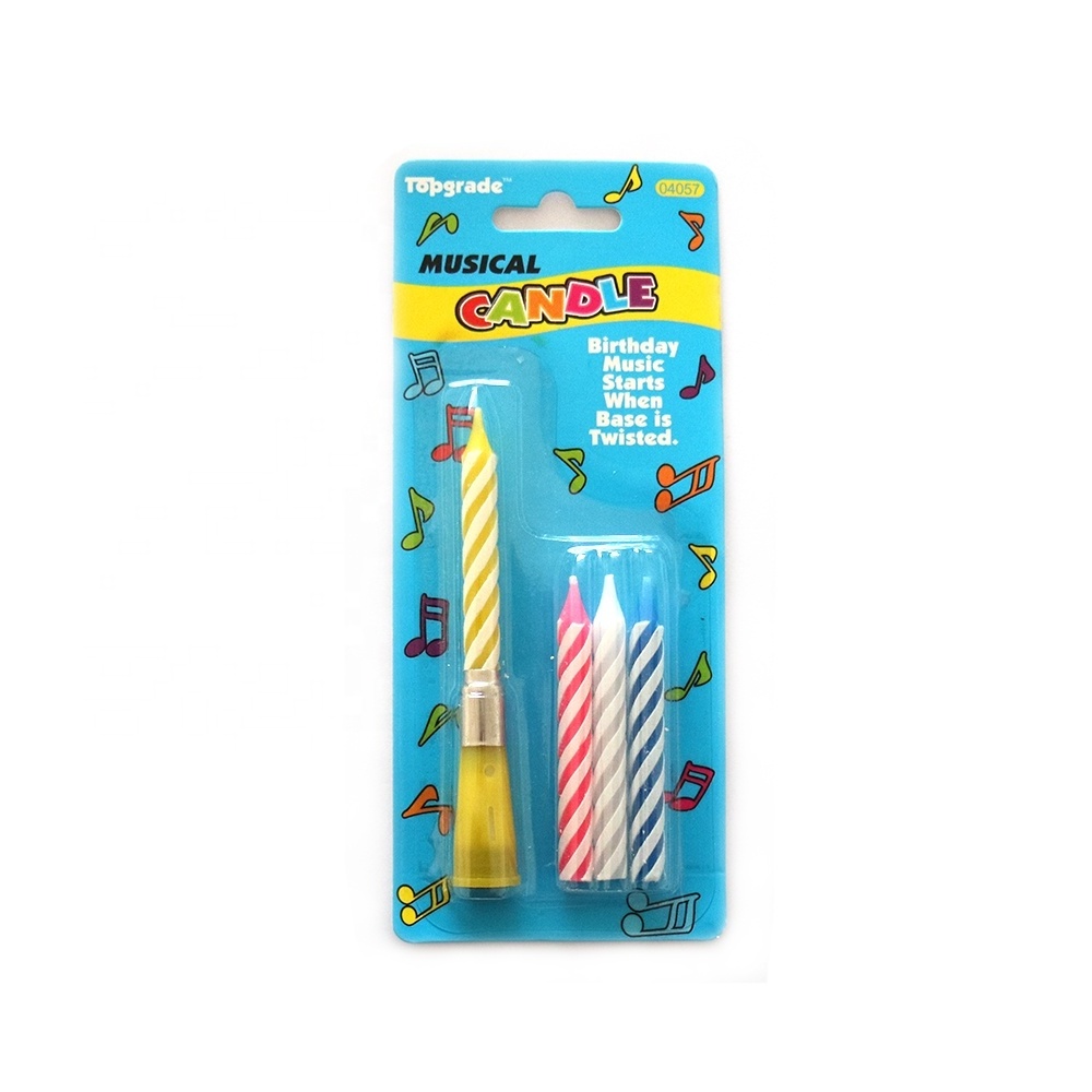 led light candle battery operated Long screw thread electronic party decoration birthday candles