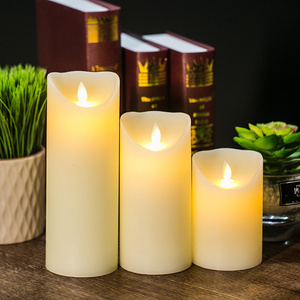 Hot Sale Flameless Led Candle with RGB for Party Birthday or Home LED Candles Bougie Led Nouveau Lumino Votivo Elettric a Led