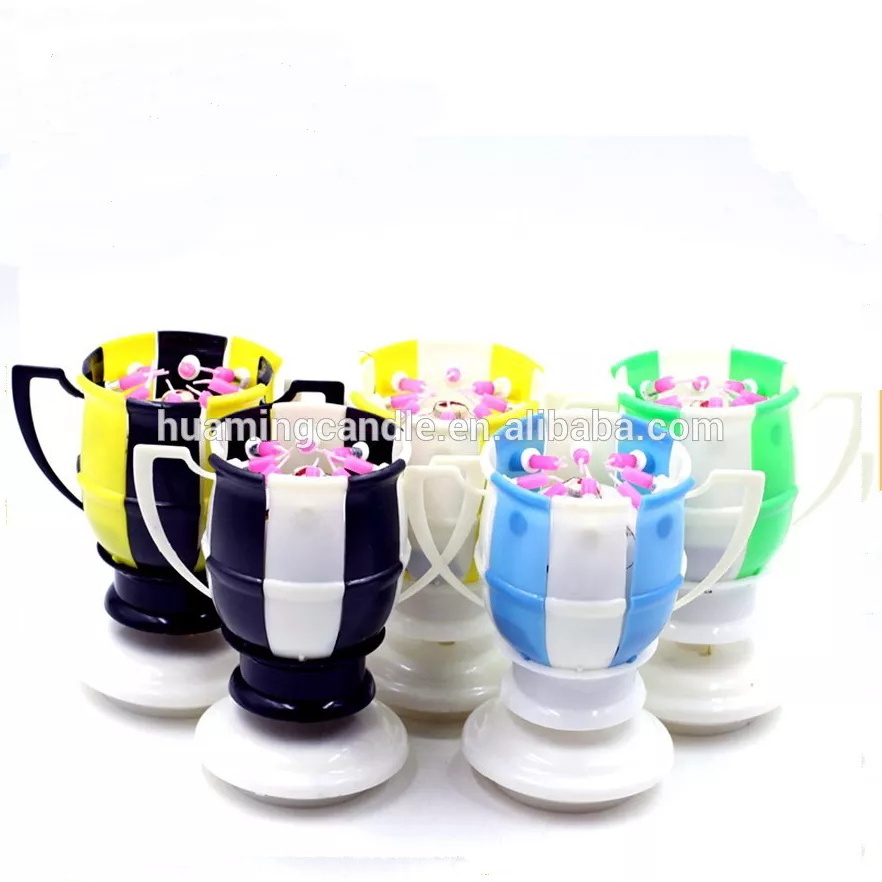 New design auto open up musical play little lotus shape happy birthday candle for celebration party