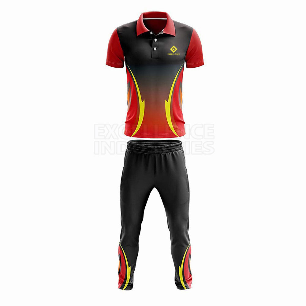 High Quality Quick Dry Sports Wears Cricket Jersey 2023 Printing Best Design High Quality Cricket Uniforms