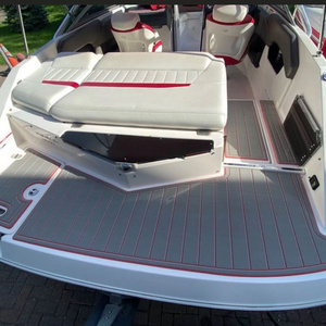 2003 Regal 2000 Swim Platform Step Pad Boat EVA Foam Faux Teak Deck Floor Mat Backing Adhesive SeaDek Gatorstep Style Floor