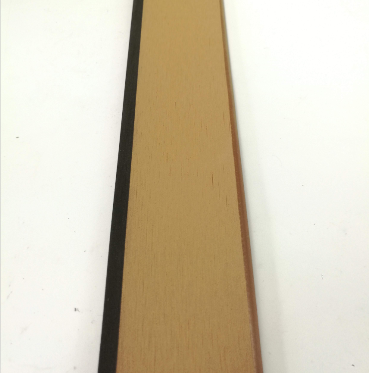 Boat Marine Yacht Synthetic PVC Black Caulking Teak Decking Border Trim With Beveled Edge 50mm*5mm*25 Meter