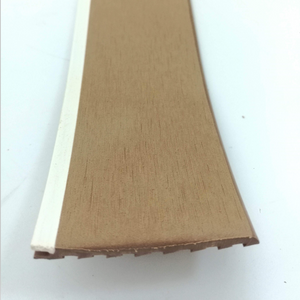 Boat Marine Yacht Synthetic PVC White Caulking Stripes Teak Decking Border Trim With Beveled Edge 50mm*5mm*25 Meter