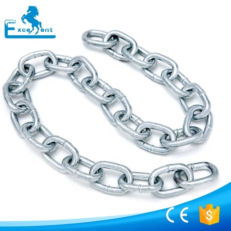 Zinc Galvanized Metal Welded Short Link Chain for lifting