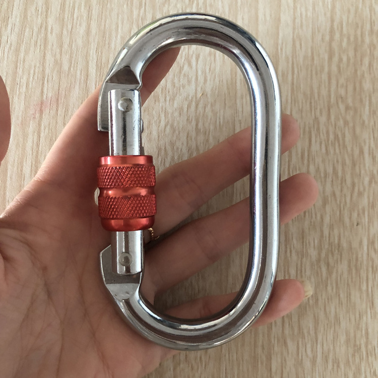 304 Stainless Steel Locking Carabiner