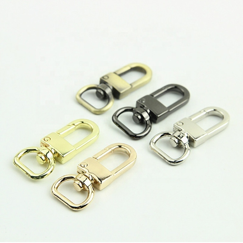 Gold color small metal hooks for handbag