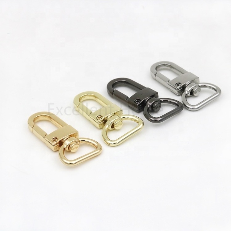 Gold color small metal hooks for handbag