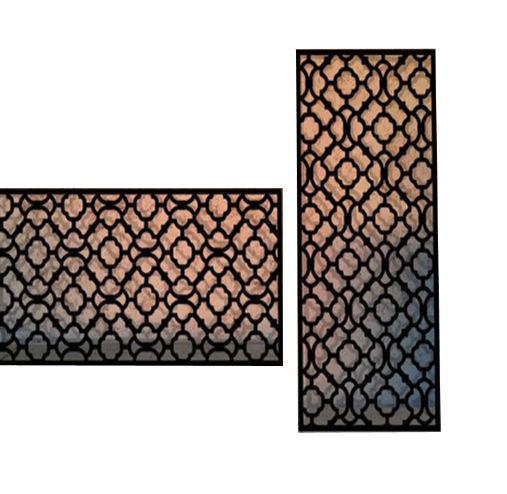 Wholesale Manufacturer Hot Selling Wrought Iron Room Divider Screens Laser Cut Room Divider Partitions