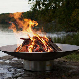 Outdoor Camping Stainless Steel Fire Pit Bowl